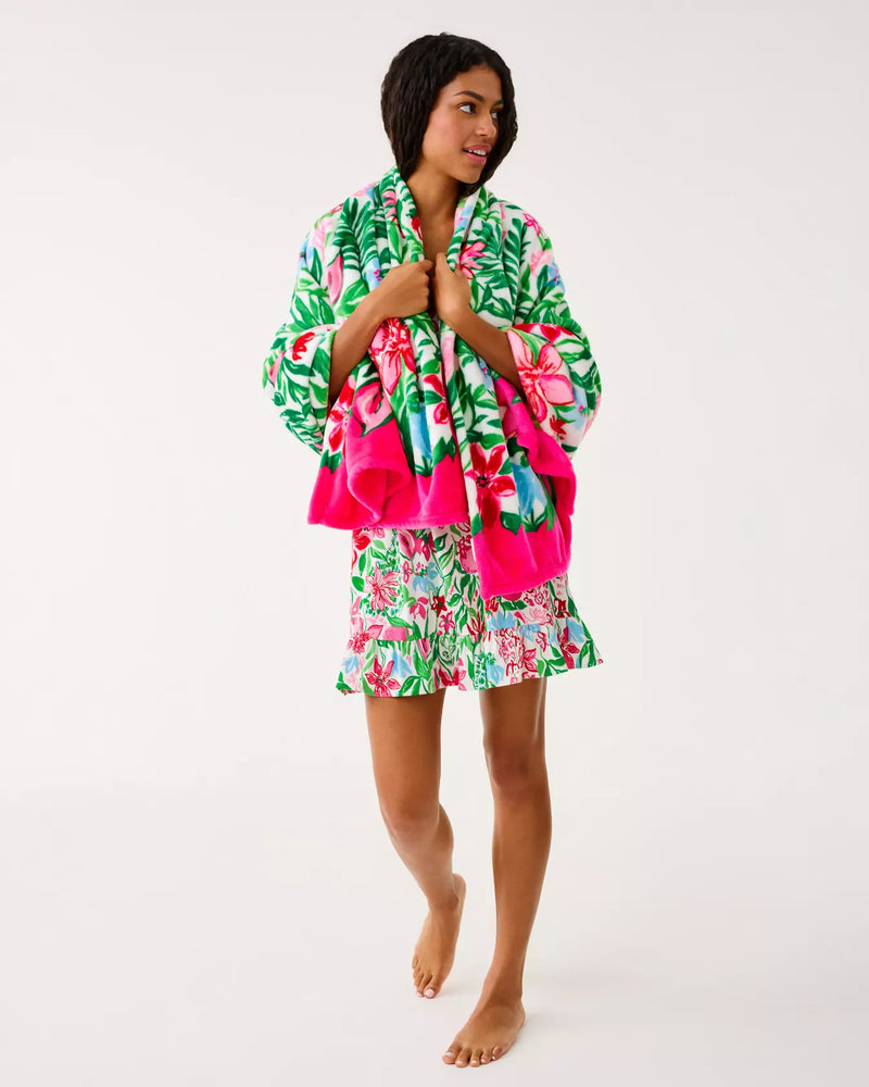 PARADISE ENGINEERED BLANKET MULTI GLOWING GARDENS