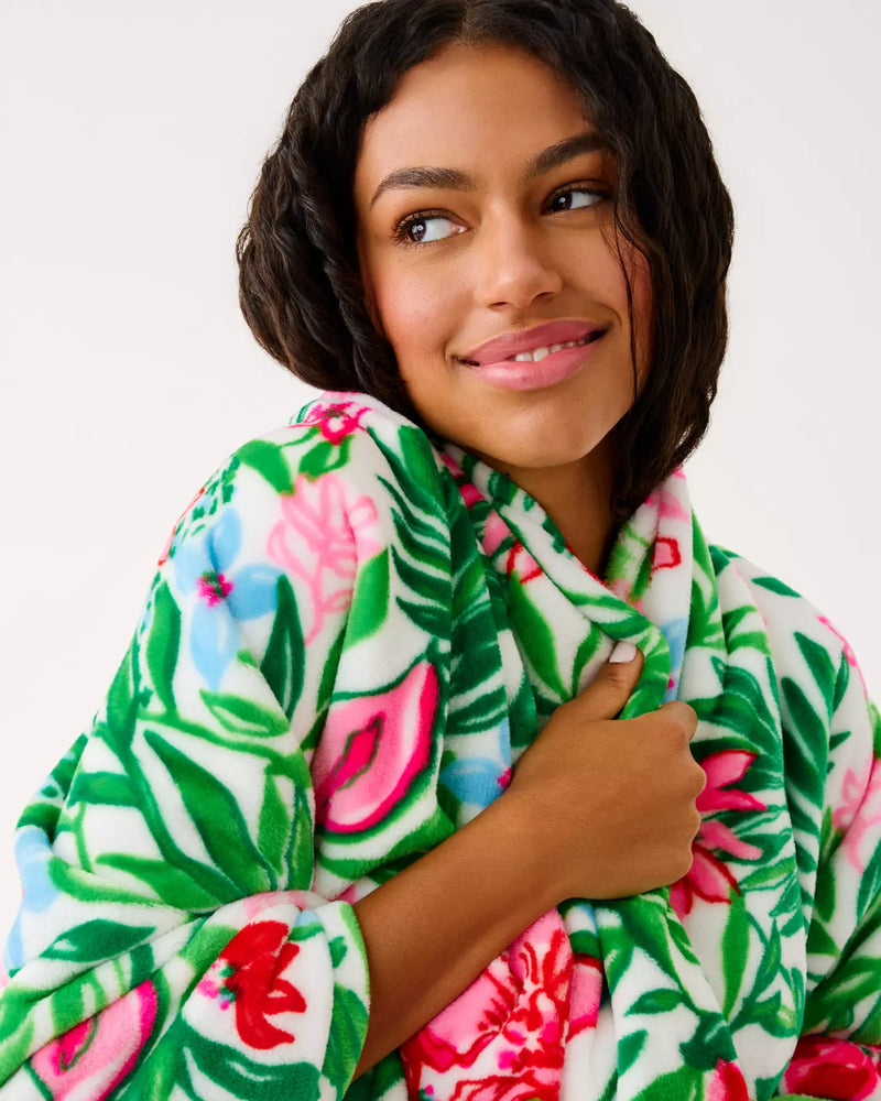 PARADISE ENGINEERED BLANKET MULTI GLOWING GARDENS