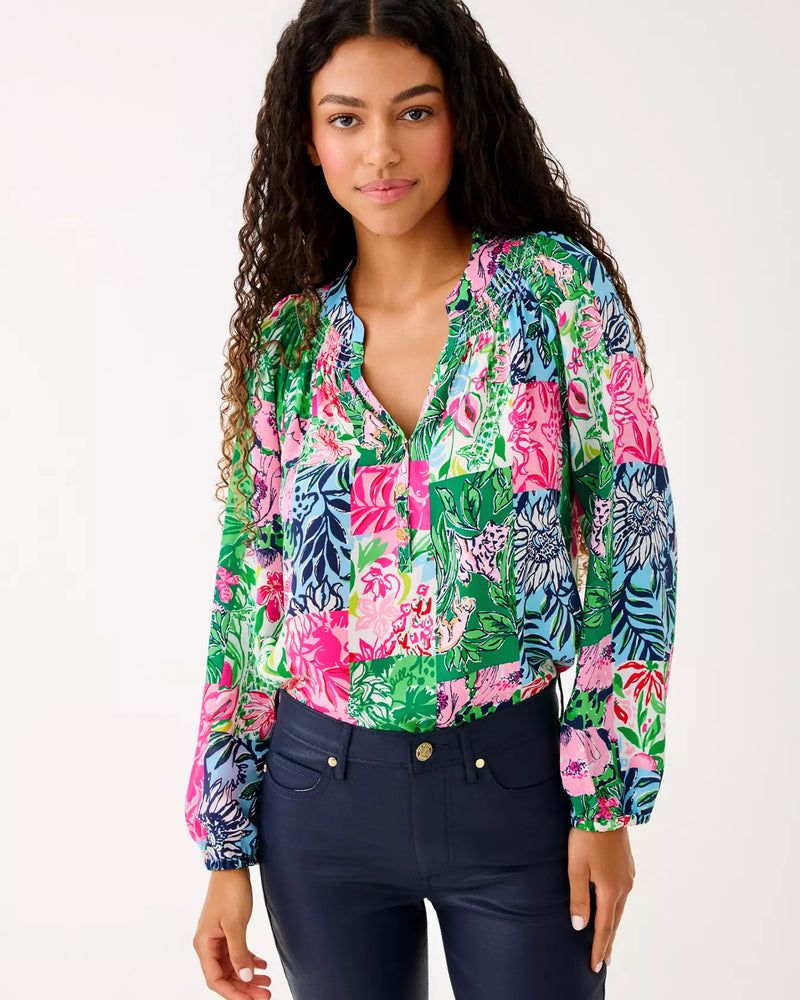 ELSA TOP MULTI PARTY PUNCH PATCH