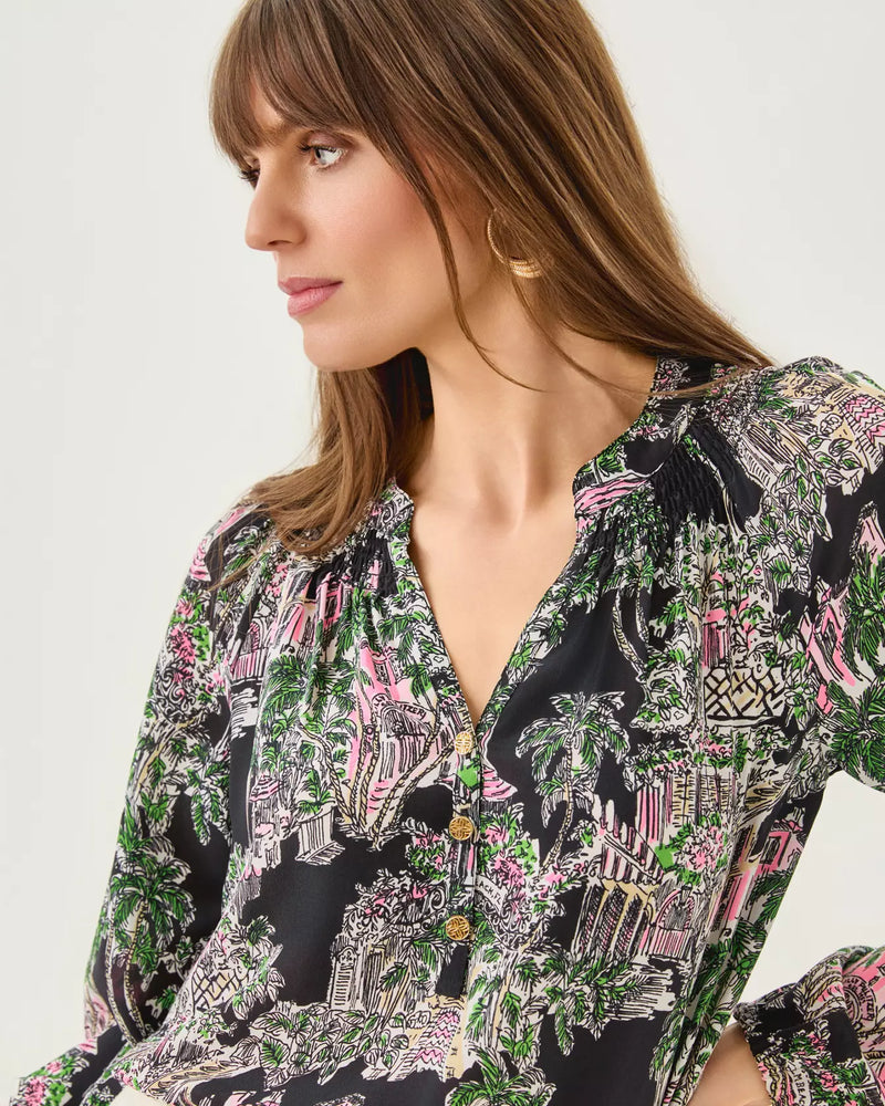 ELSA TOP ONYX PB ANNIVERSARY TOILE