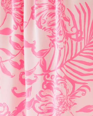ELSA SILK TOP ROUSSEAU PINK GLISTEN IN THE SUN