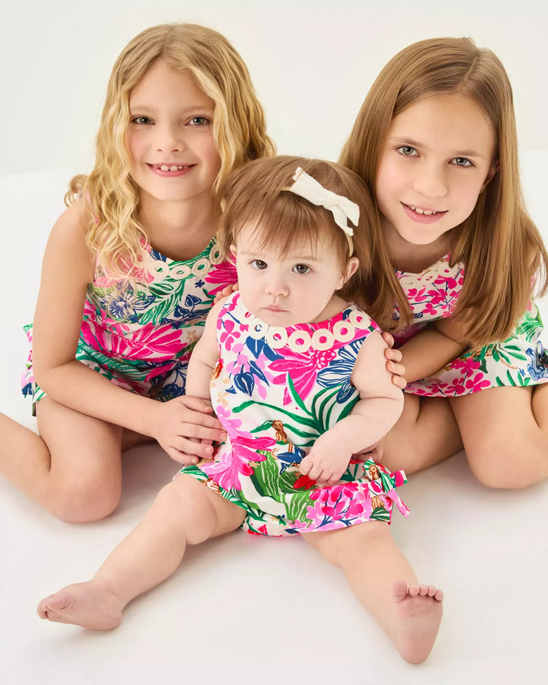 GIRLS LITTLE LILLY CLASSIC SHIFT MULTI ENDLESS SUMMERS