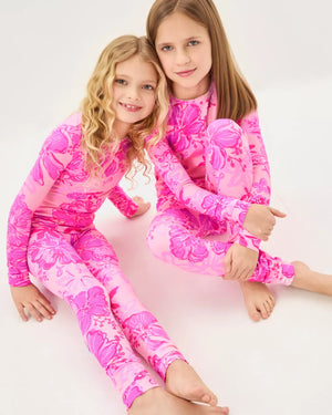 GIRLS SAMMY PAJAMA SET PARIGI PINK SUPPORTING SQUAD