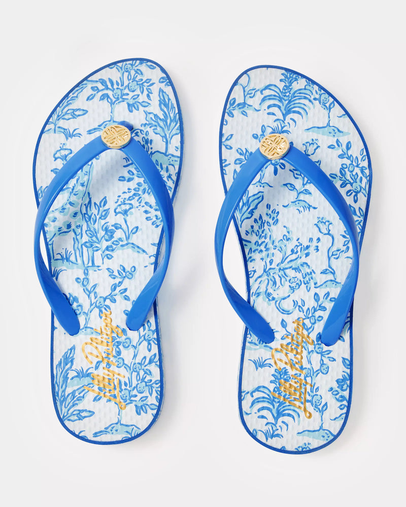 POOL FLIP FLOP RESORT WHITE TALL TALES SHOE