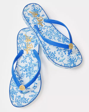 POOL FLIP FLOP RESORT WHITE TALL TALES SHOE