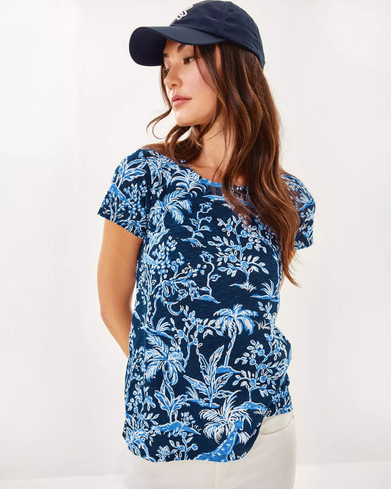 ETTA SCOOP-NECK LOW TIDE NAVY TALL TALES