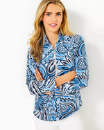 UPF 50+ SKIPPER POPOVER RESORT WHITE GIVE IT A WHIRL