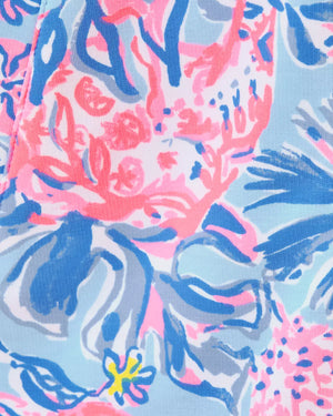 LEONA UPF 50+ ZIP-UP MULTI ELEPHANT SPLASH