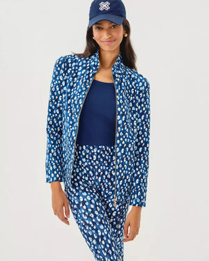 LEONA UPF 50+ ZIP-UP STARLIGHT NAVY YOURE AN ANIMAL