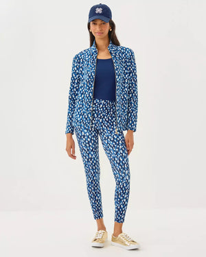 LEONA UPF 50+ ZIP-UP STARLIGHT NAVY YOURE AN ANIMAL
