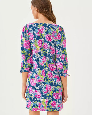 CATH 3/4 SLEEVE DRESS MULTI DAHLIA LICIOUS