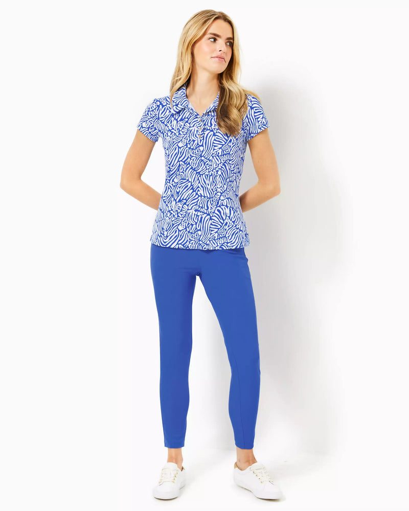 FRIDA SCALLOP POLO UPF 50 MARTINIQUE BLUE ZEE BEBE