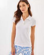 FRIDA SCALLOP POLO RESORT WHITE