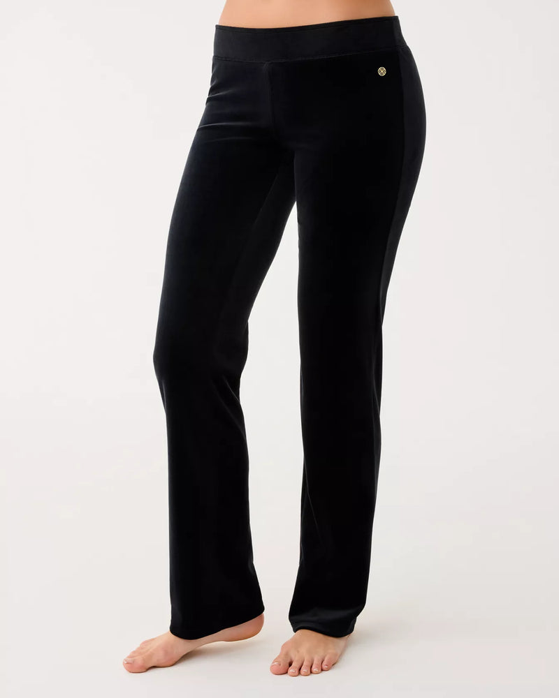 DORSEY VELOUR PANT NOIR