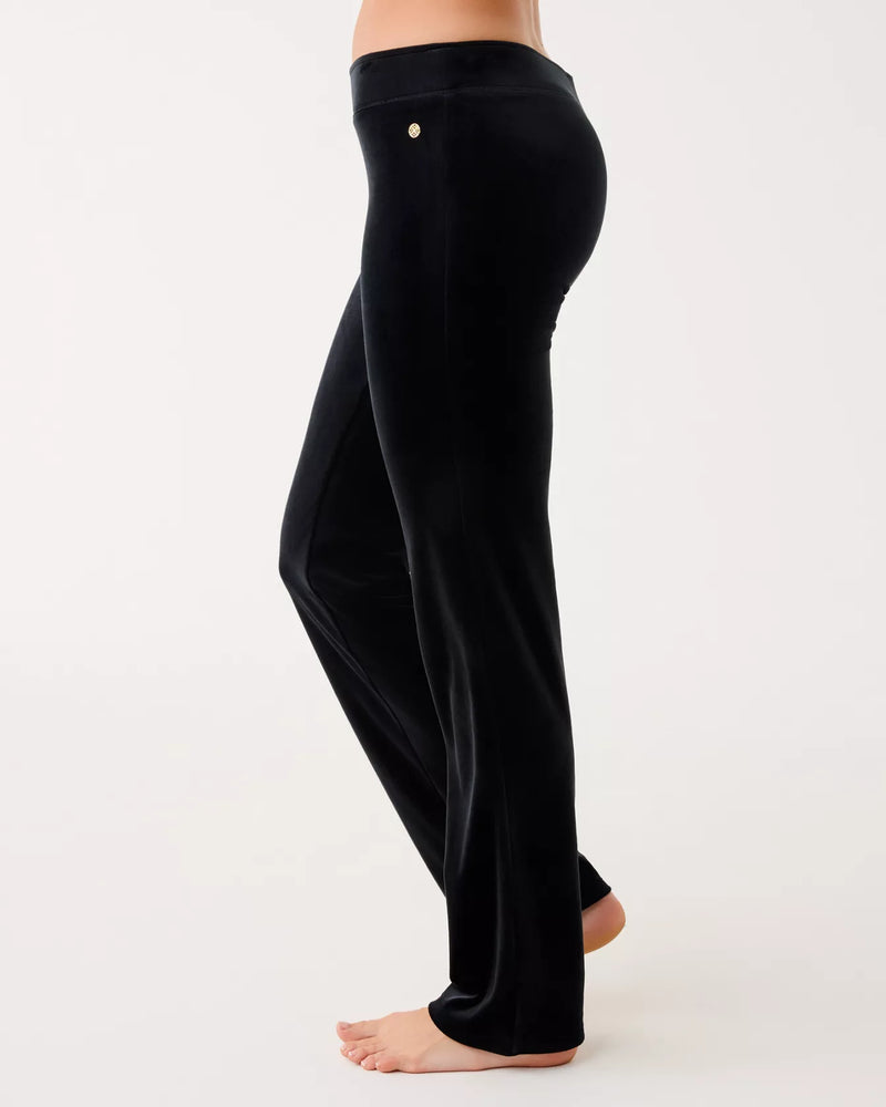 DORSEY VELOUR PANT NOIR