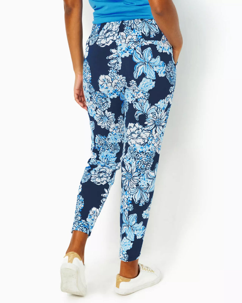 
            
                Load image into Gallery viewer, EMORA KNIT PANT LOW TIDE NAVY BOUQUET ALL DAY
            
        