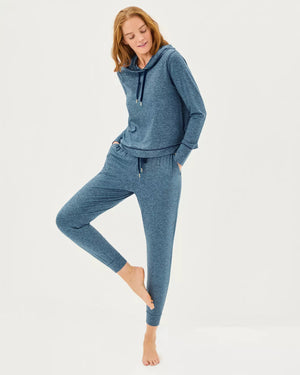 LILLABETH UPF 50+ PANT LOW TIDE NAVY X TANGIER TEAL