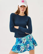 TEENA SKORT UPF 50+ BREEZY AQUA BEST FRONDS FOREVER