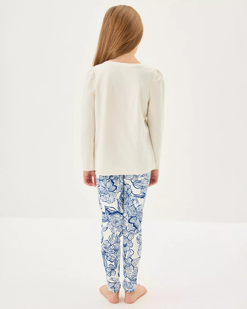 GIRLS MINI WEEKENDER LEGGING UP COCONUT UNFORGETTABLE