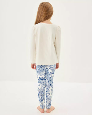 GIRLS MINI WEEKENDER LEGGING UP COCONUT UNFORGETTABLE