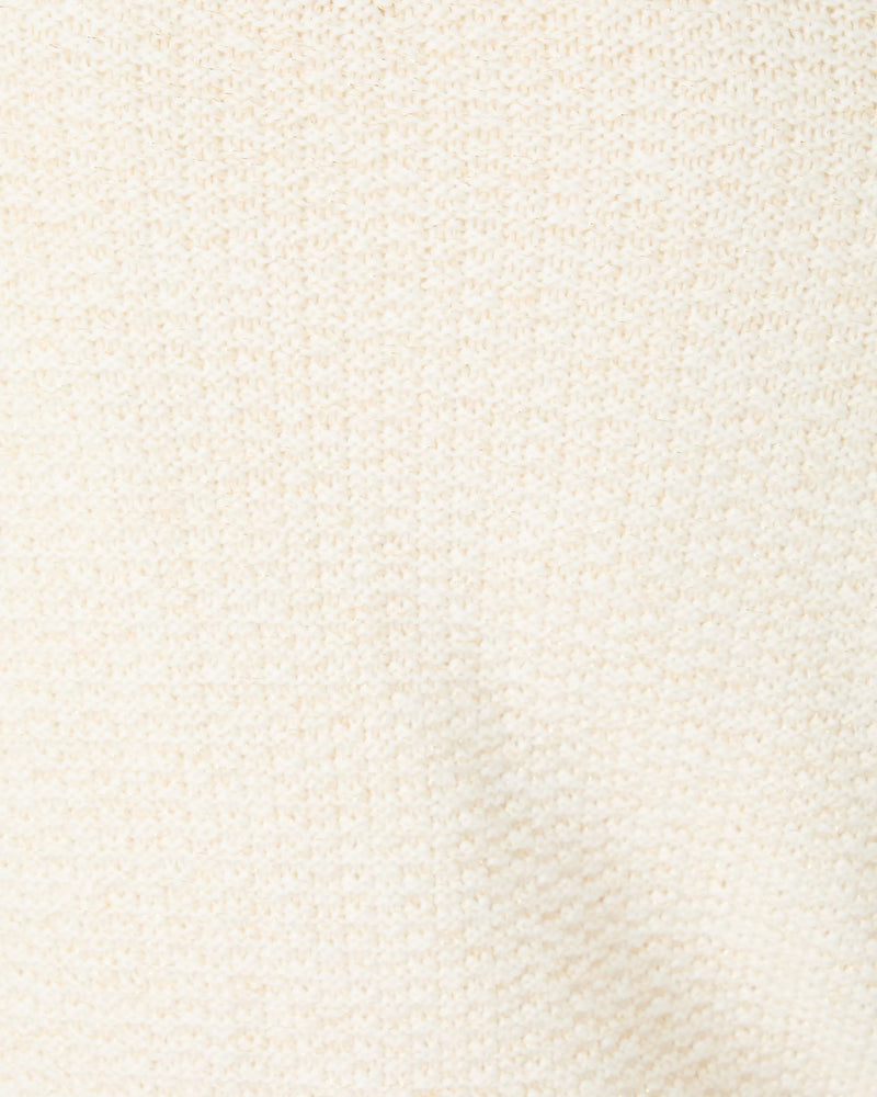 KENTON CARDIGAN COCONUT METALLIC