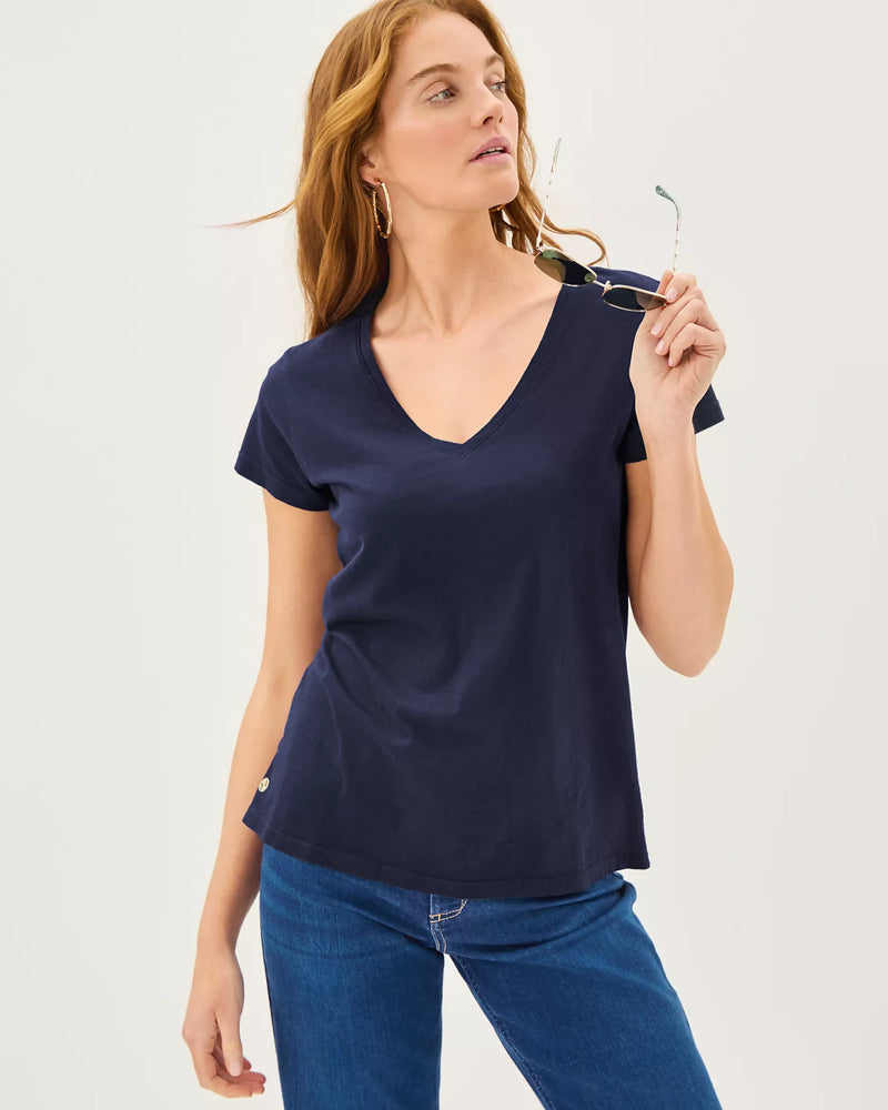MEREDITH TEE TRUE NAVY