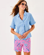 REGGIE KNIT SHORT ROUSSEAU PINK BAREFOOT BEACHCOMBERS