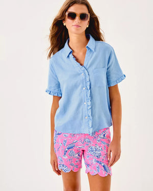 REGGIE KNIT SHORT ROUSSEAU PINK BAREFOOT BEACHCOMBERS