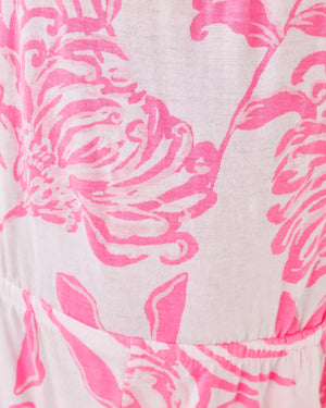 GIRLS MINI JACE ROMPER ROUSSEAU PINK GLISTEN IN THE SUN