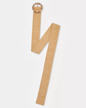 ARTA BELT GOLD METALLIC