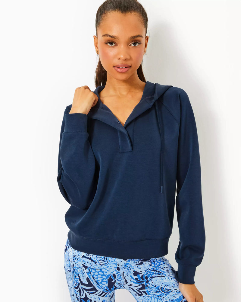 KENDY UPF 50+ PULLOVER LOW TIDE NAVY