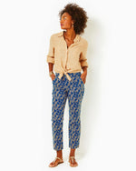 GRETCHEN HIGH RISE STRAIGHT LEG PANT LOW TIDE NAVY EASY TO SPOT