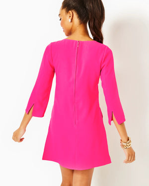 
            
                Load image into Gallery viewer, ANNWYN LONG-SLEEVE ROMPER PINK PALMS
            
        
