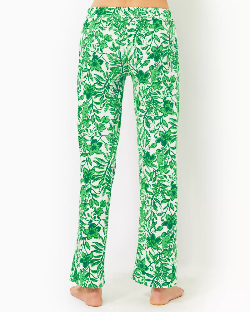 PJ KNIT PANT FIDDLE LEAF GREEN LIL ESCAPE PLAN PJS