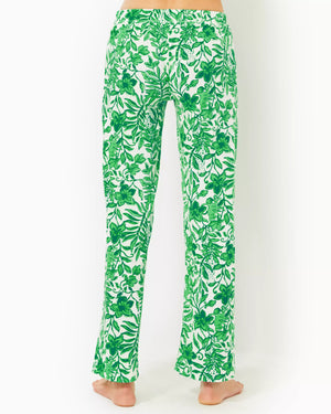 PJ KNIT PANT FIDDLE LEAF GREEN LIL ESCAPE PLAN PJS