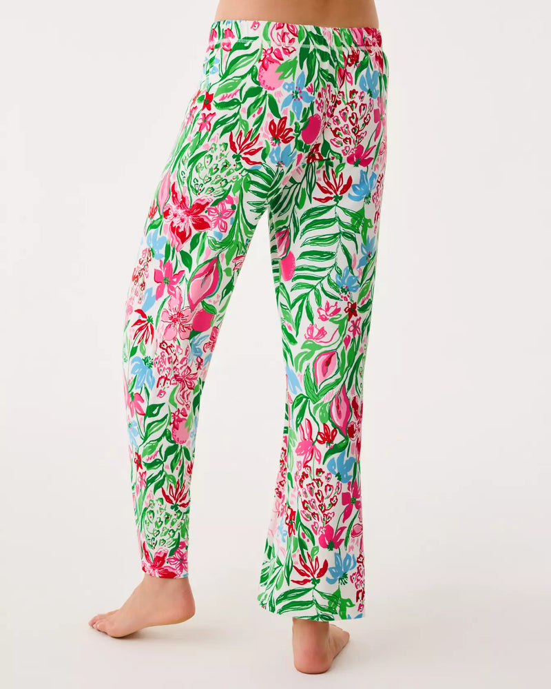 PJ KNIT PANT MULTI GLOWING GARDENS