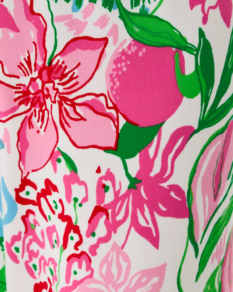 PJ KNIT PANT MULTI GLOWING GARDENS