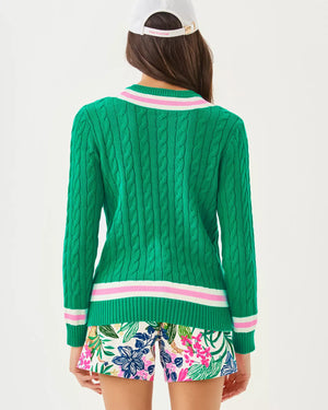 BROCKTON SWEATER KITTS GREEN X PINK BLISS TIPPING