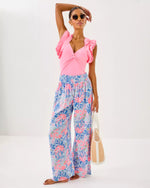 ENZO PANT COVERUP MULTI ELEPHANT SPLASH