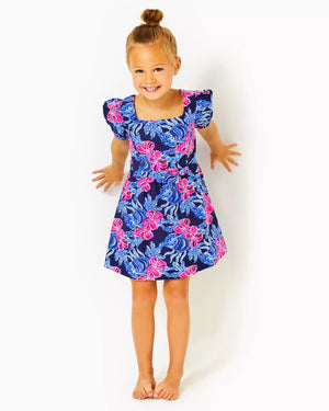 
            
                Load image into Gallery viewer, ALANNAH DRESS LOW TIDE NAVY ITS OFISHELL
            
        