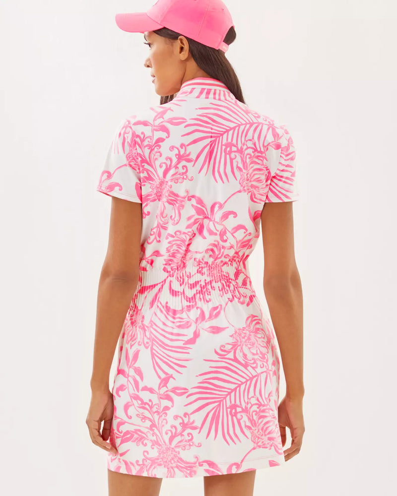 LOVE ACTIVE DRESS UPF 50+ ROUSSEAU PINK GLISTEN IN THE SUN