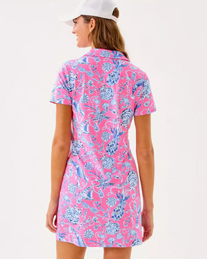 DUNE UPF 50+ SHORT SLEEVE ROUSSEAU PINK BAREFOOT BEACHCOMBERS