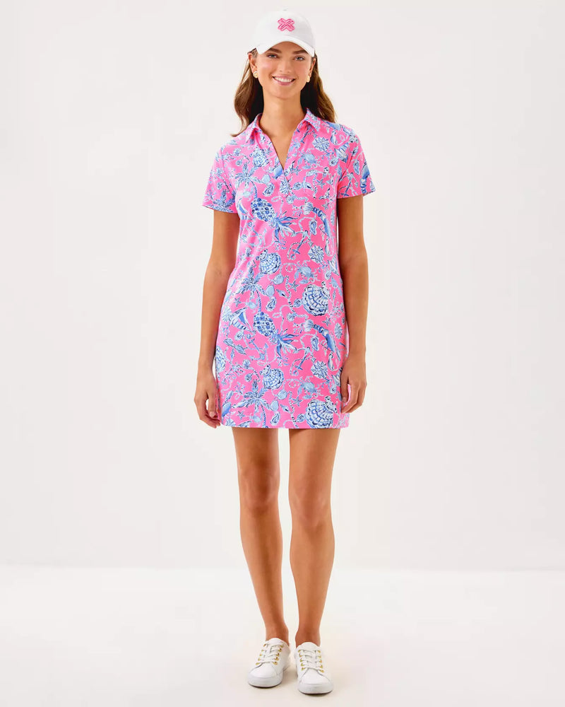 DUNE UPF 50+ SHORT SLEEVE ROUSSEAU PINK BAREFOOT BEACHCOMBERS