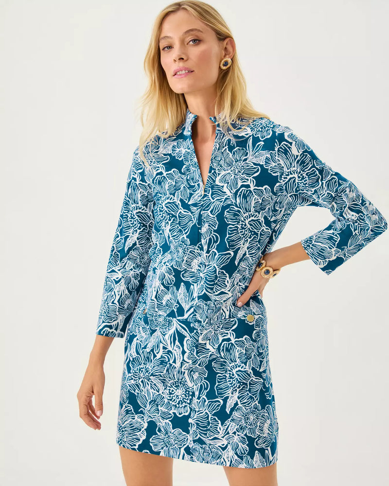 ROSIE DRESS STARLIGHT NAVY UNFORGETTABLE
