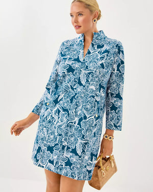 ROSIE DRESS STARLIGHT NAVY UNFORGETTABLE