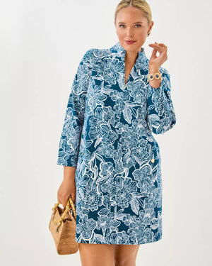 ROSIE DRESS STARLIGHT NAVY UNFORGETTABLE