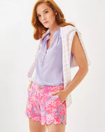 BUTTERCUP STRETCH SHORT ROUSSEAU PINK ZEN GARDEN