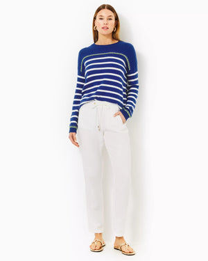 KYREN SWEATER BLUE MED NEVER ENDING STRIPE