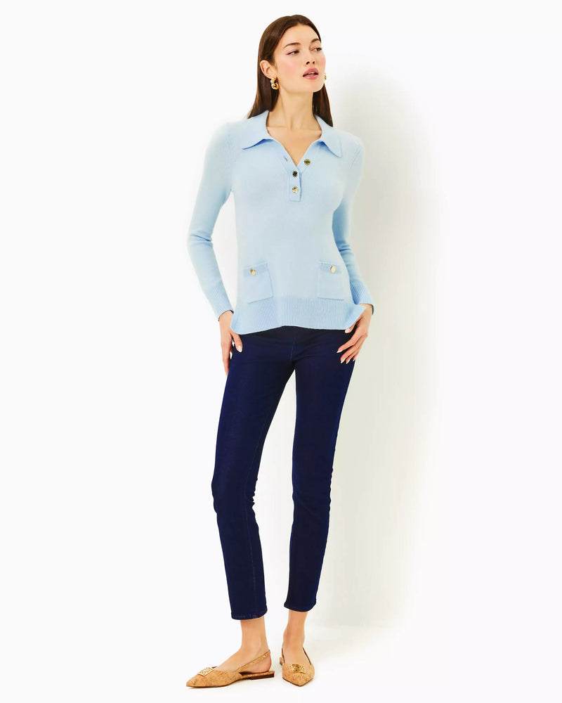 JETTE TUNIC SWEATER BONAIRE BLUE