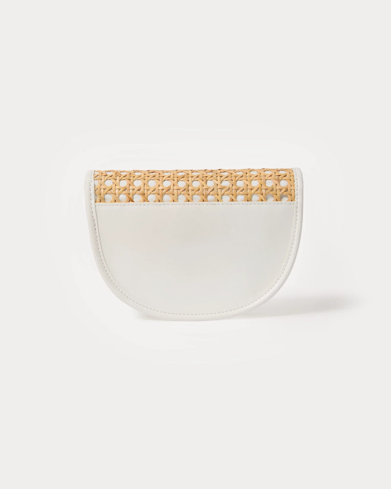 CAMILLE CANE BELT BAG NATURAL